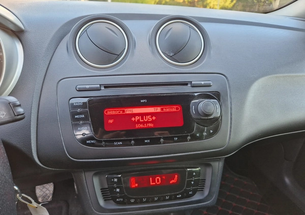 Seat Ibiza cena 18500 przebieg: 185000, rok produkcji 2010 z Kraków małe 172